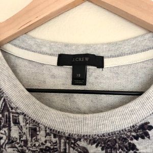J. Crew Tops - J crew sweatshirt slightly cropped J. Crew Tops - J crew sweatshirt slightly cropped